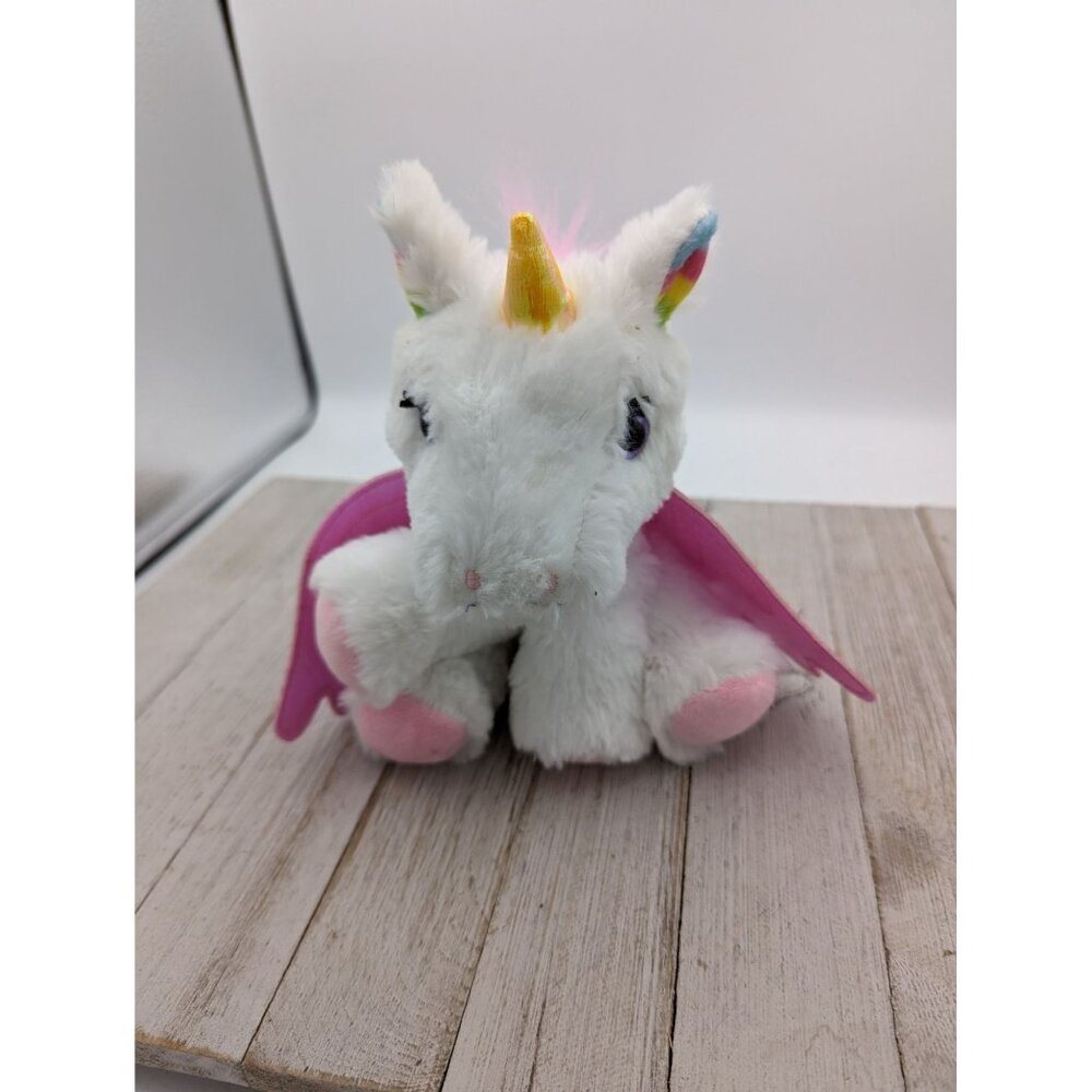 Mattel Barbie Pets Unicorn Plush 7" White Pink Stuffed Animal Toy Just Play 2020